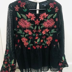 Long sleeve blouse